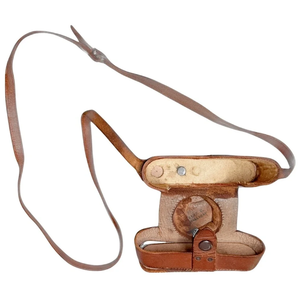 Vintage 1940s Argus C3 Leather Camera Case – Collectible‎ Display Art Decor